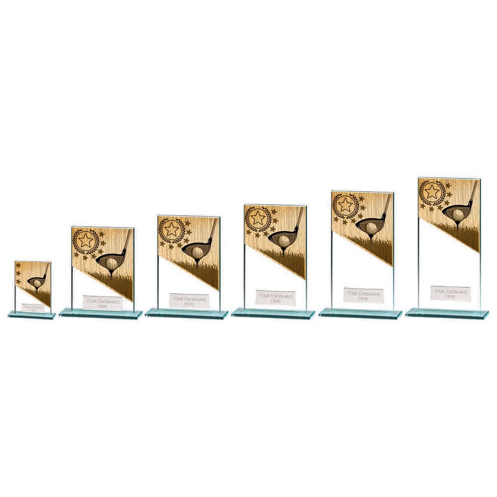 Mustang Golf Glass Award