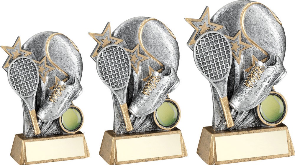 Silver Tennis Resin Award