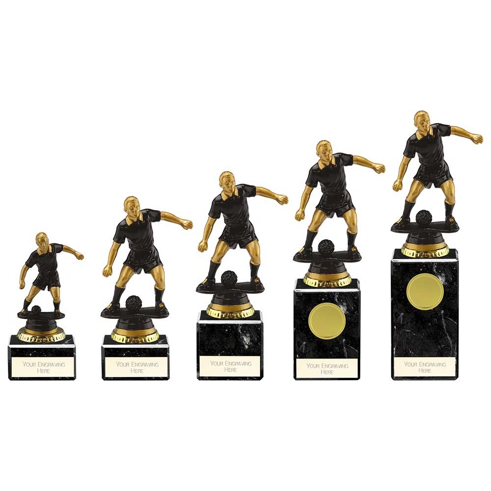 Cyclone Male Black/Gold Football Award